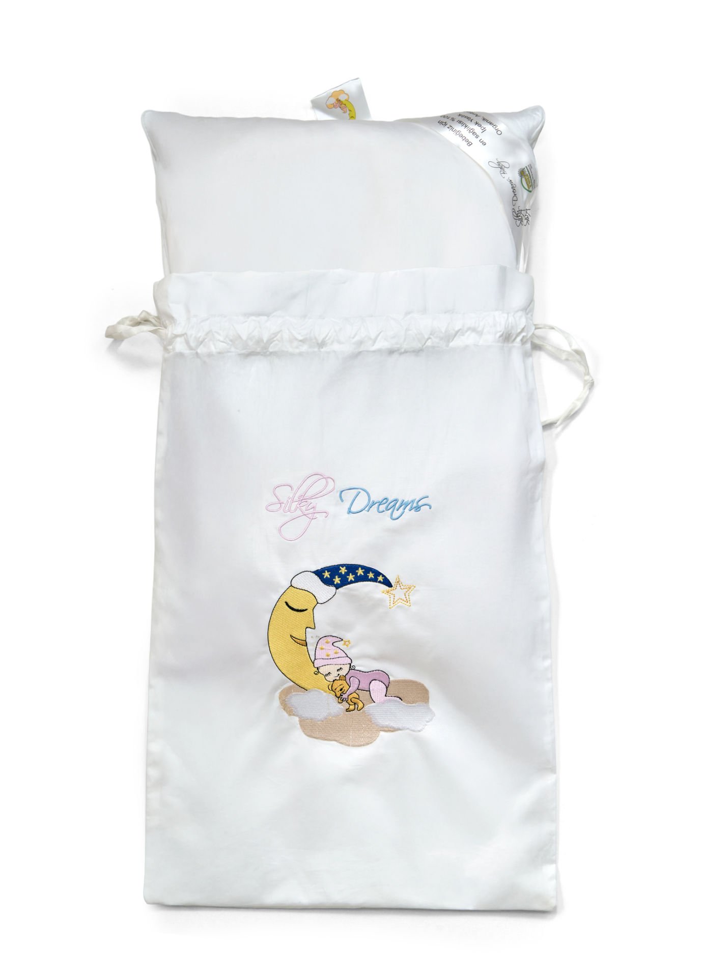 %100 İpek Bebek Yastığı