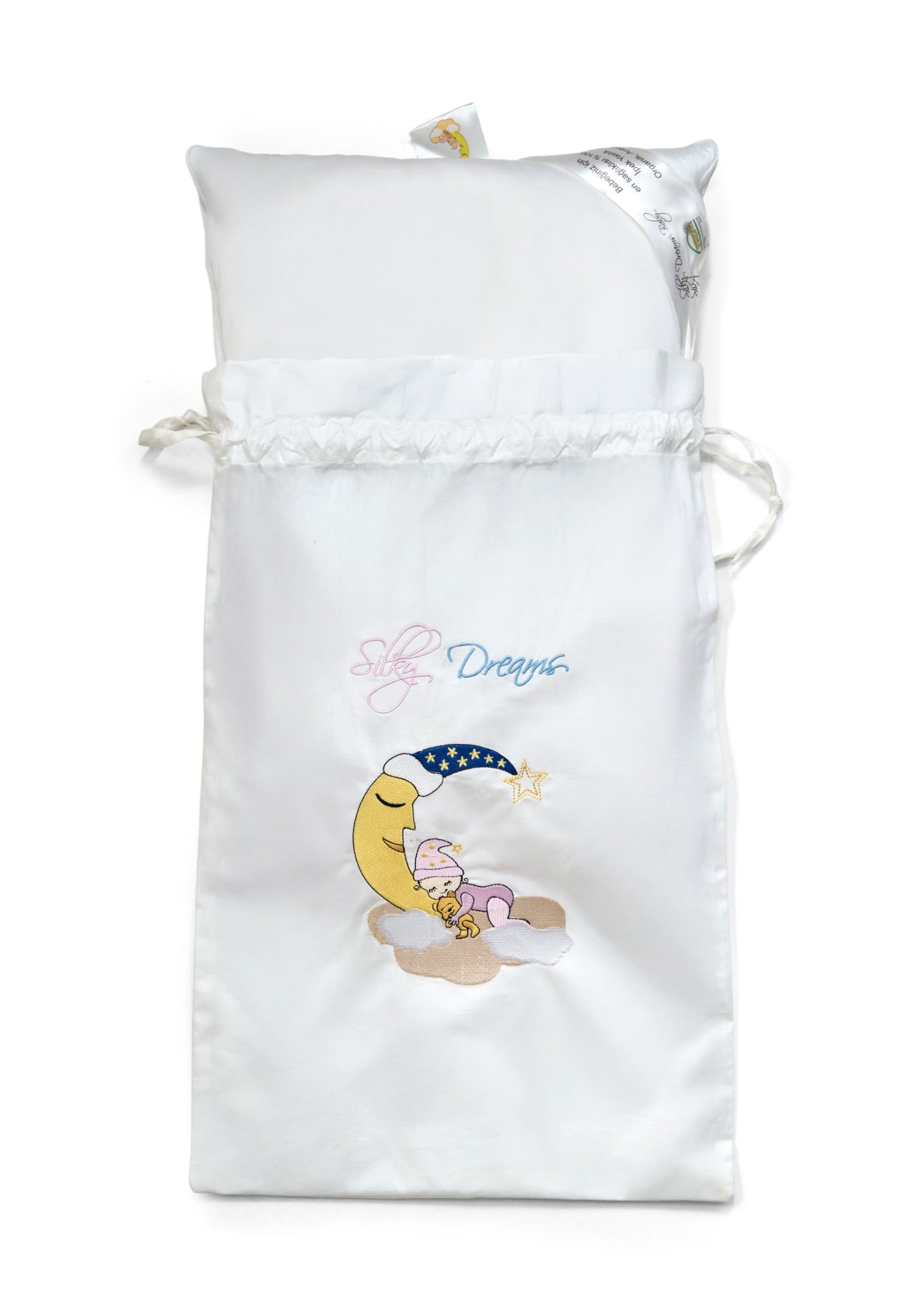 %100 İpek Bebek Yastığı