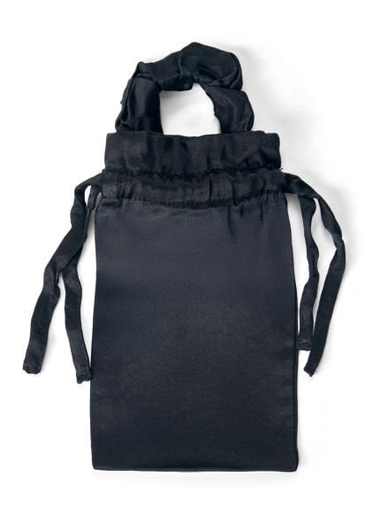 İpek Saç Tokası-Siyah