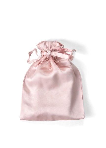 İpek Göz Maskesi-Pembe