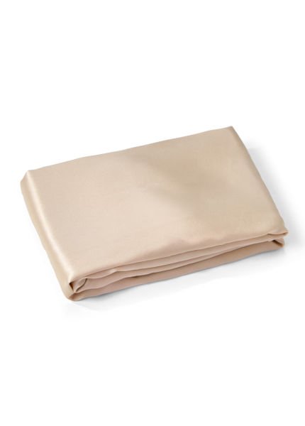 İpek Yastık Kılıfı-Şampanya