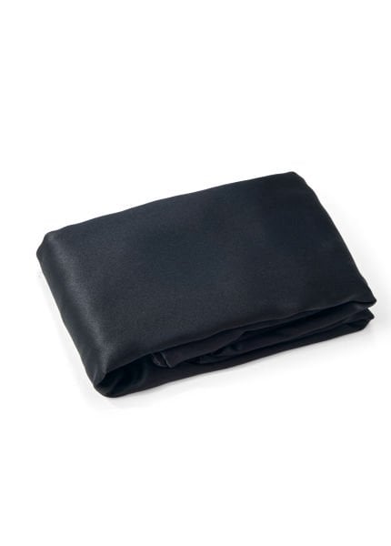 İpek Yastık Kılıfı-Siyah