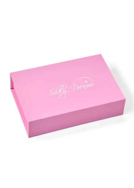 İpek Yastık Kılıfı-Pembe